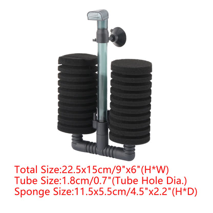 UXCELL Fish Tank Sponge Filters Water Inlet Pond Protection Air Pump Filtration Aquarium Filter Protector Cover Accessories