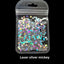 Cross-border Supply 10G BaG Laser Sequins Laser Four-pointed Star Butterfly Star DIY Crystal Glue Material