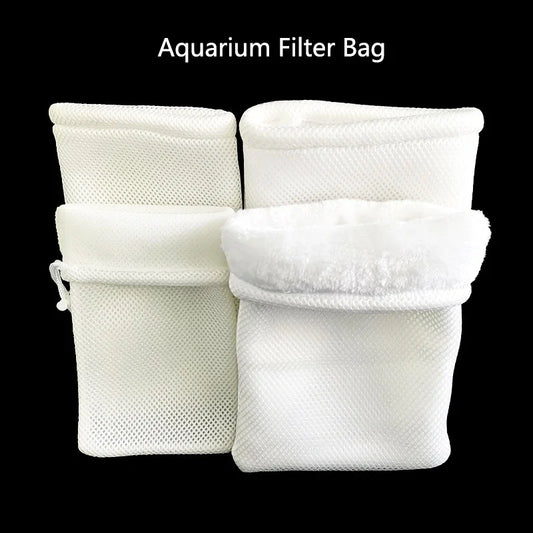 Thickening Encryption Aquarium Filter Reuse Wash Filter Magical Blanket Bag Pad Biochemical Biological Filtration Clean for Fish