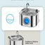 3.2L Cat Automatic Water Dispenser Pet Smart Induction Drinking Feeder USB With Filter Stainless Steel Dog Pet Function Bowl