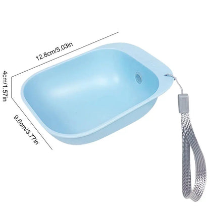200ml Outdoor Water Bowl Dog Travel Water Bowl for Outdoor Dogs Hangable Outside Dog Waterer Reusable Dog Water Bottle Dispenser