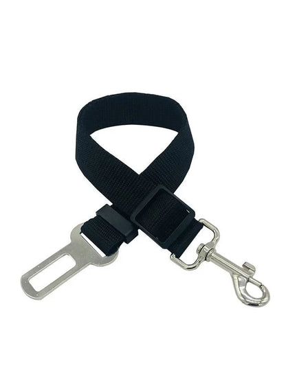 Pet Dog Safety Rope, Car Mounted Pet Traction Belt, Pet Adjustable Traction Rope, Car Used Pet Dog Supplies, Black, Red, Blue, P