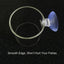 New Glass Aquarium Feeding Ring Fish Tank Station Floating Food Tray Feeder Aquarium Accessory with Strong Suction Cup