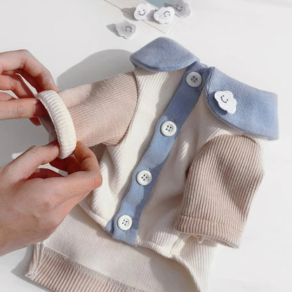 Fashion Thin Dog Hoodies Clothes for Dogs Solid Dog Coat Cotton Undershirts Kitten Puppy Sweatshirt Chihuahua Girls Dog Costume