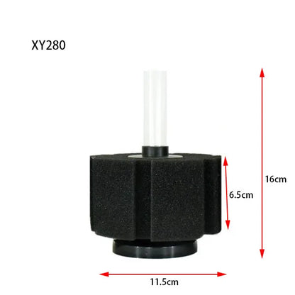 Aquarium Bio-Sponge Filter Air Pump Biochemical Filtration Noiseless Foam Bio Sponge Filter For Aquarium Fish Tank Accessories