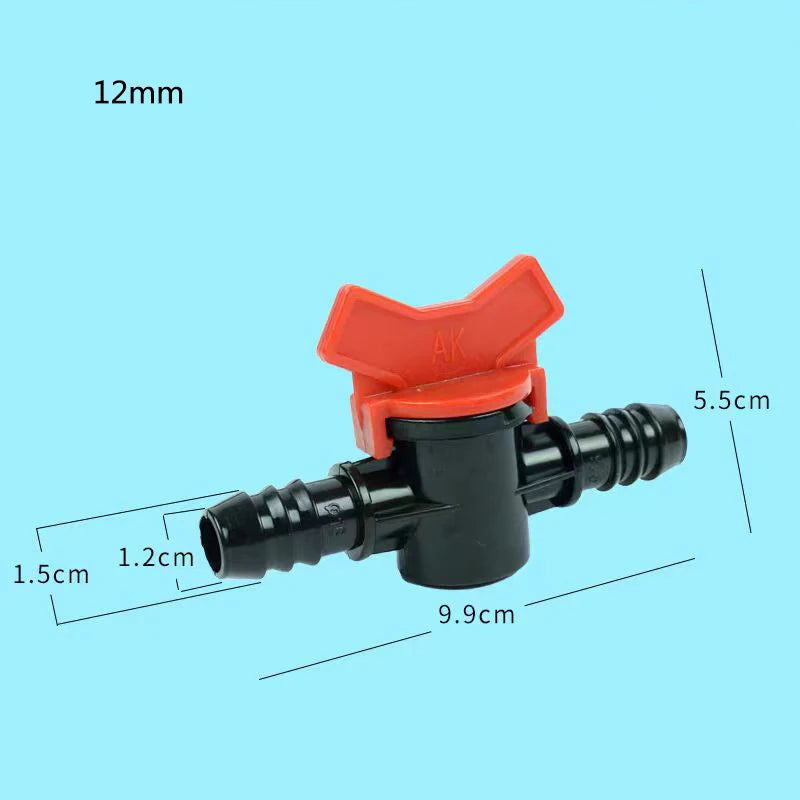 5/8/10/12/16mm Aquarium Air Water Regulator Flow Tube Pipe Divider Adjustable Water Pump Filter Volume Control Valve Check Valve