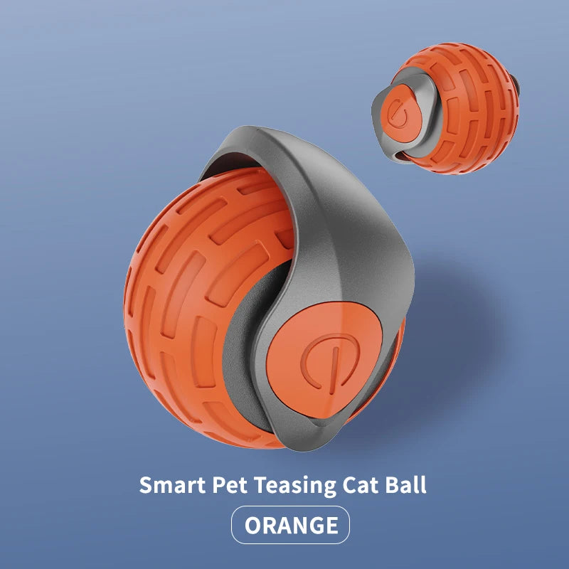 New Rechargeable Smart Interactive Ball for Pet, Motorized Toy, Dog and Cat Training, Simulation Mouse, 3 Modes, Wake Up Ball
