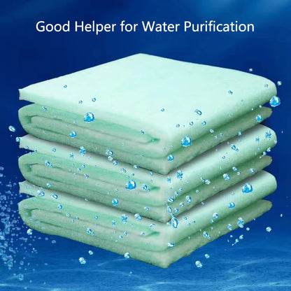 Biochemical Green White Aquarium Cotton Sponge Fish Tank Filtration Foam Green Spongs Aquarium Accessories Water Filter Cotton