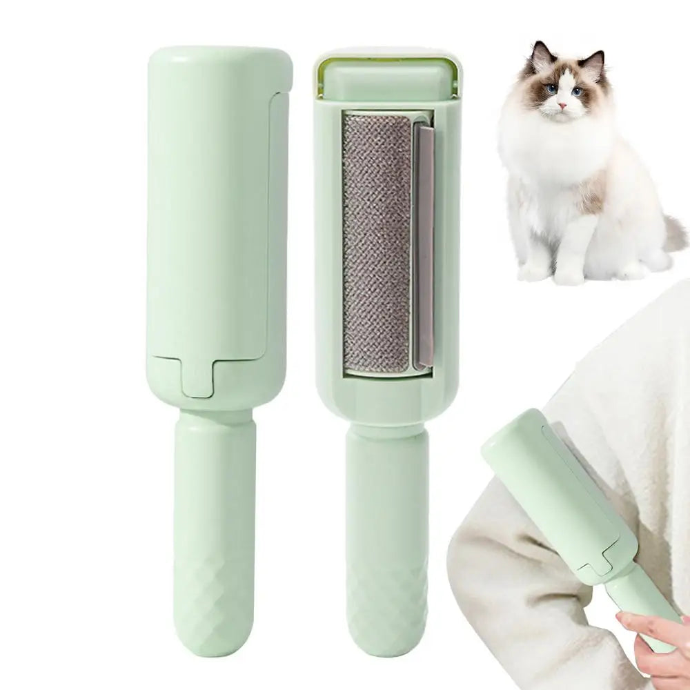 Cat Rollers for Pet Hair Cat Hair Roller with Non-slip Handle Pet Hair Removal Tool Portable Lint Rollers for Couch Car Seat