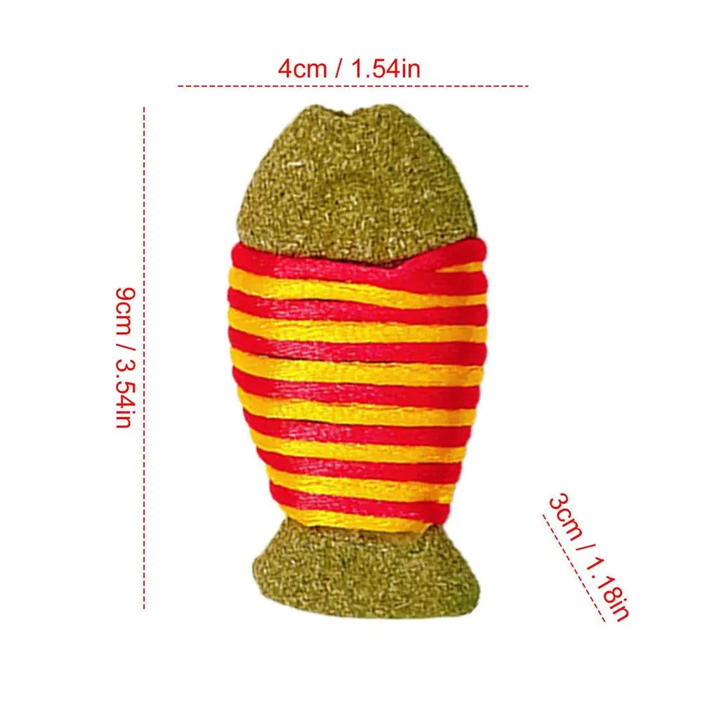 Catnip For Cat Toys Catnip Filled Cartoon Cat Teething Chew Toy Natural Catnip And Silvervine Cat Feather Kicker Toys For Indoor