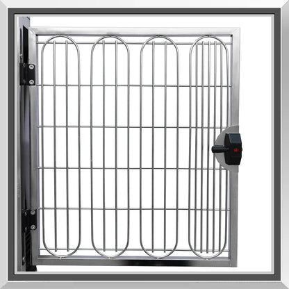 Stainless Steel Pet Cages for Dogs, Cats and Other Animals in Veterinary Hospitals and Clinics Three Sizes To Choose From