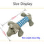 New Pet Toy Striped Elephant, Yellow Duck, Pink Pig Biting Pet Toy Simulated Pet Sound Dog Toy