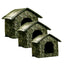 Outdoor Dog Bed Waterproof Roof Bed Waterproof Warm Dog Kennel Winter Tent Dog Nest Thickened Cold-Proof Nest Cat House
