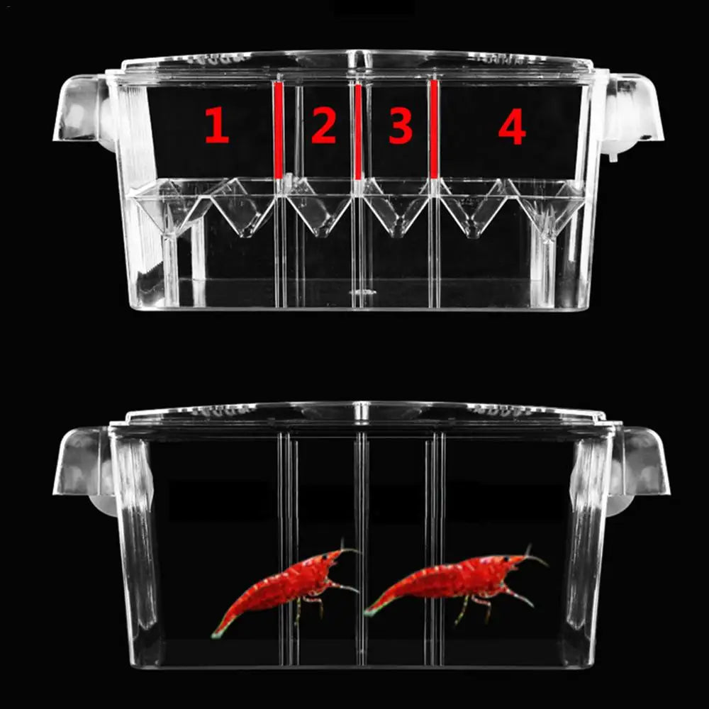 HighTransparent Fish Hatchery Box SelfFloating Fish Tank MultiFunction Double Layer Large Fish Tank Aquarium Container 20E