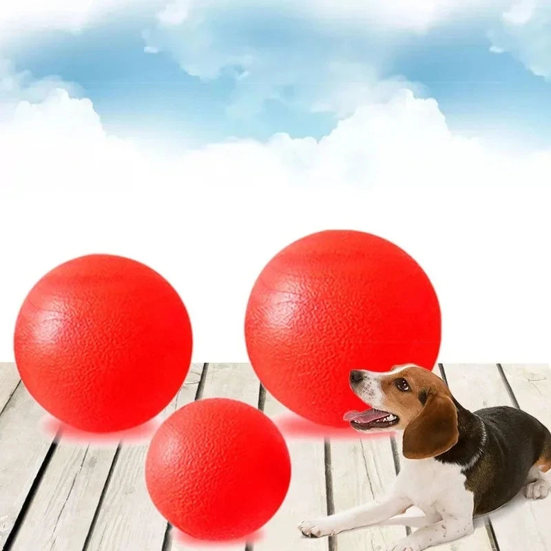 Indestructible Solid Rubber Ball Pet Dog Toy Training Chew Play Fetch Bite Toys Dog supplies Puppy Dog Toys for Large Dogs