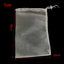 200 Mesh Nylon Filter Net Bag Acquarium Bio Ball Carbon Media Isolation Bags Food Filter Strainers Mesh Kitchen Strainer Bags