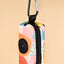 Abstract Designer Print Cute Design Pet Poop Bag Holder Dispenser Without Poop Bag And Leashes Can Attached With Any Dog Leashes