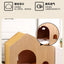 Factory straight hair, high-grade wooden cat litter, kennel, delivery room, universal in all seasons, environmentally friendly