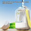 Dog Travel Water Bottle Portable Dog Drinking Bottle Large Capacity Dog Water Dispenser 2 in 1 Puppy Drinking Leak Proof Bowl