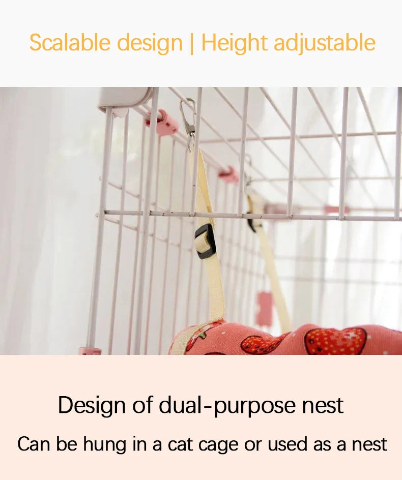 Pet Bed Warm Cushions Hammock All for Cats Plush Winter House Accessory Products Goods Houses Kitten Beds Accessories Habitats
