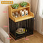 Dog cage household indoor with toilet pulley exquisite workmanship small medium and large dog cage reinforced kennel villa heigh