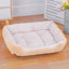 Color Square Winter Soft Warm House for Dog Bed for Dog Mat Waterproof Cat Bed Pet Bed for Large Medium Small Dog House