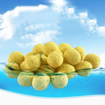 100/200/500g Aquarium Fish Tank Filter Media Balls Ceramic Biochemical Ball Activated Carbon Bio Balls Clean Water Accessories