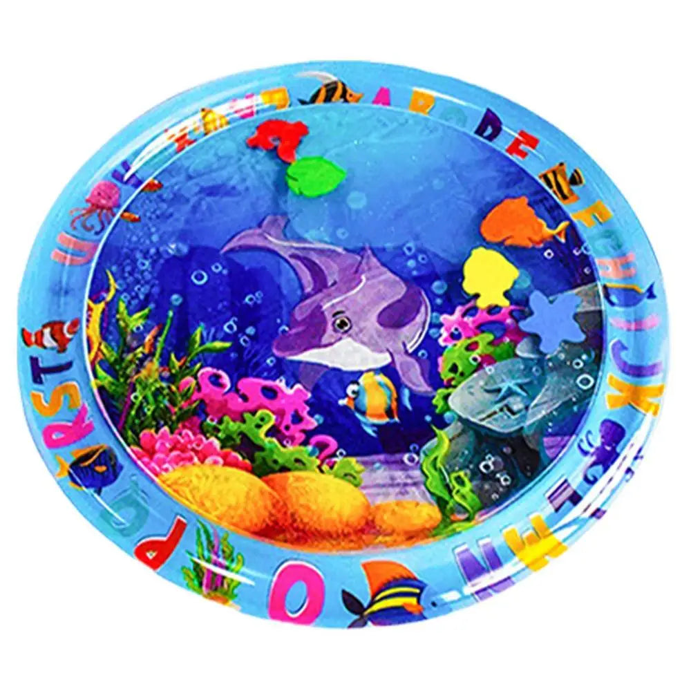 Water Play Mat For Cats Water Mat For Cat And Dog Thickened Water Sensory Playmat Pet Playing Water Sensory Pad 65cm