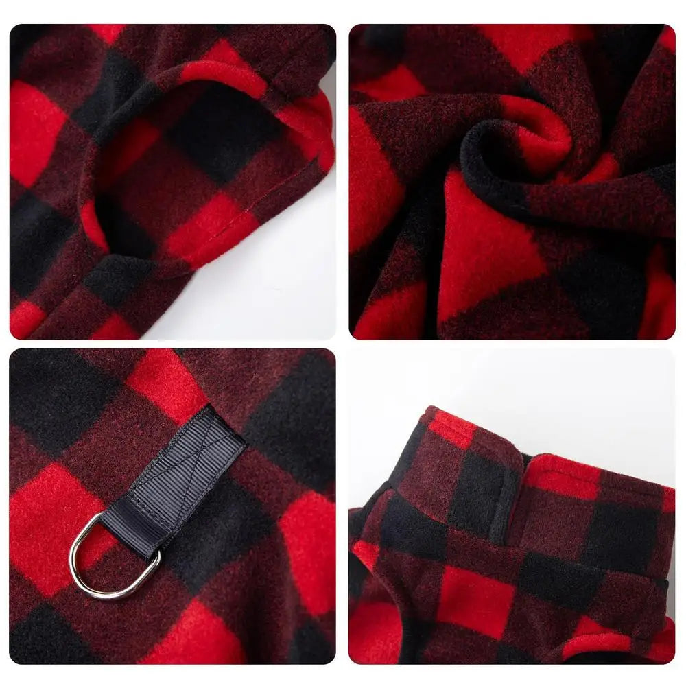 Fleece Dog Vest Thick Dog Winter Coat Polar Fleece Warm Coat Vest Clothes For Puppy Small Medium Large Dogs Dog Lovers