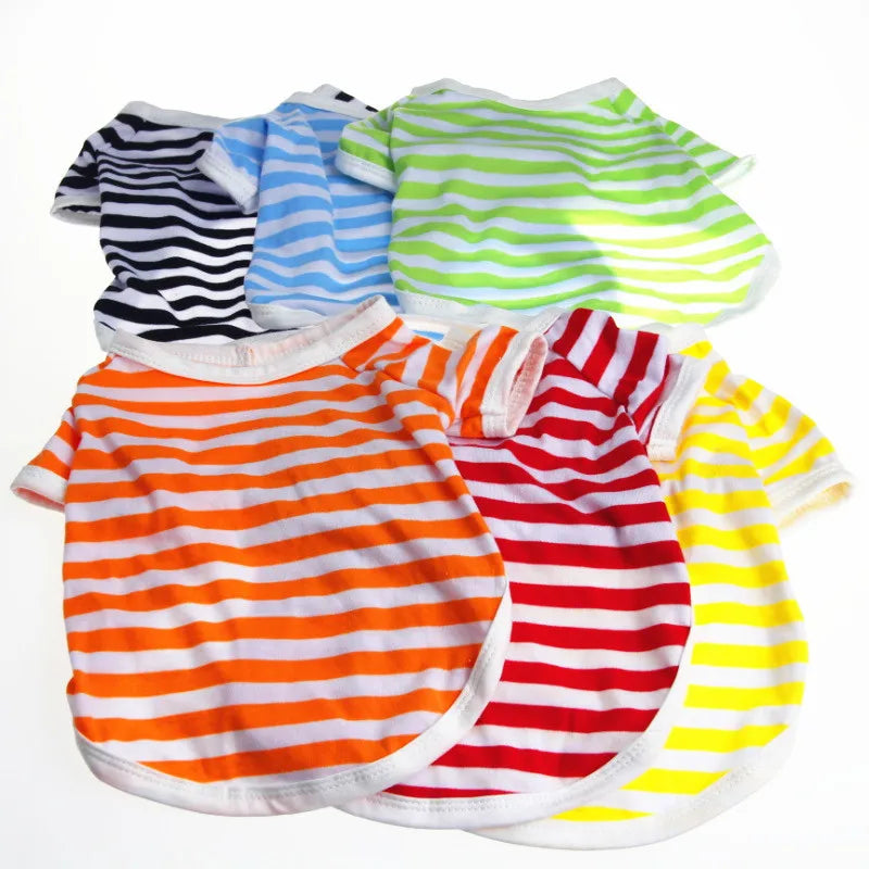 Puppy Summer Clothes Pet Vests Chihuahua Apparels Hunting Cat Clothes Kawaii Small Dog Spring Jersey Korean Cute Cool Clothing