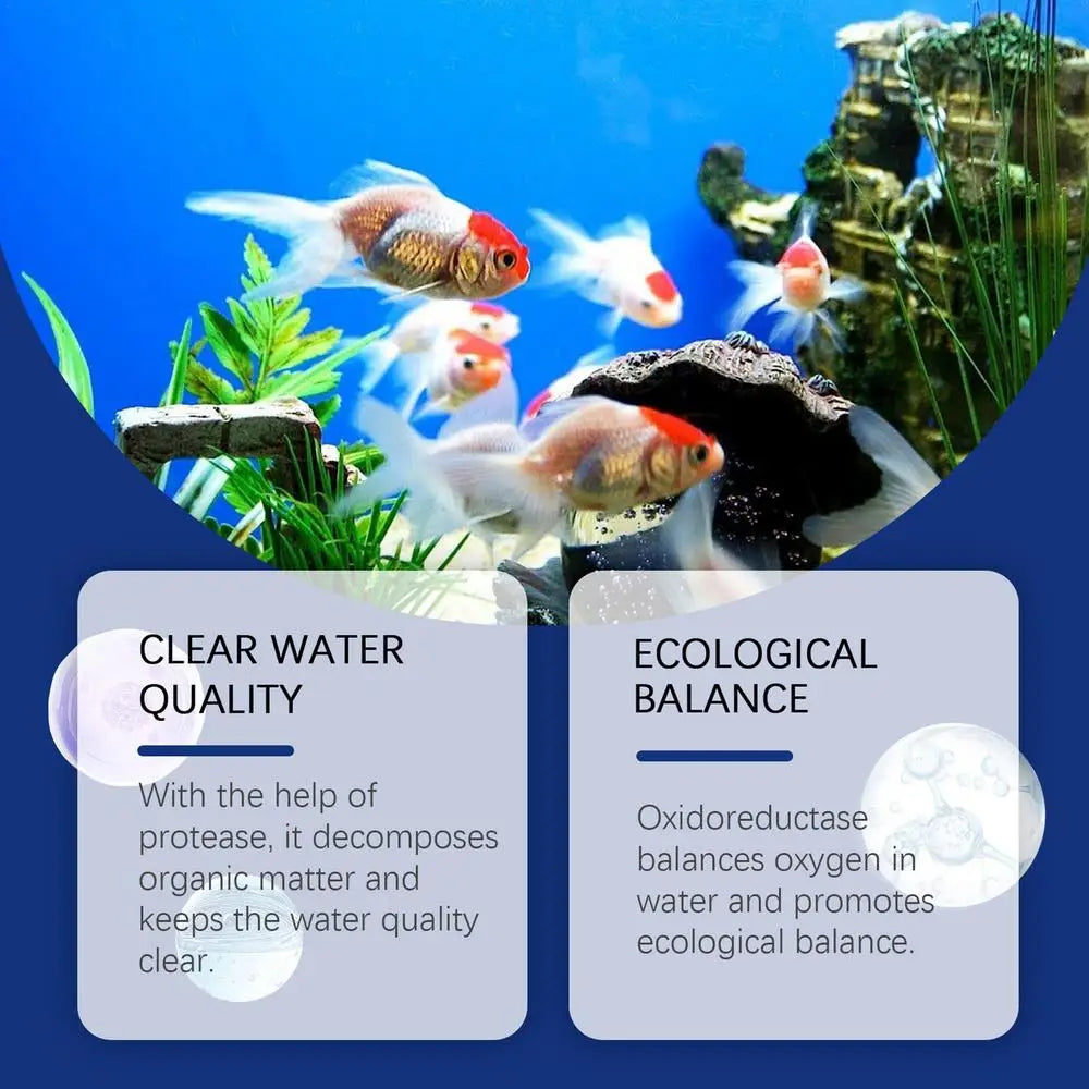 Aquarium Gravel Cleaner Aquarium Cleaning Solution 100 Ml Safe Cleaning Solution Water Clarifier For Aquarium