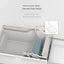 Large Fully Closed Semi-Automatic Cat Litter Box Easy Clean with Durable Plastic Hand-Pulled Shovel Accessory Cat Toilet