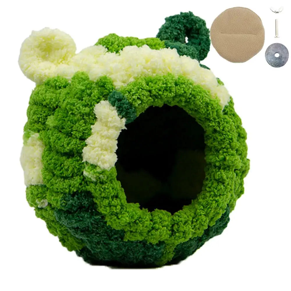 Parrot Breeding Nest Bed Versatile Bird Sleeping Hut Parakeet Sleeping Nest Breathable Bird Nest House Winter Warm Parrot Nest