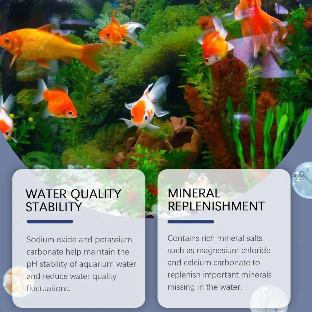 Fish Tank Salt Aquarium Salt Freshwater Tablets Aquarium Fish Tank Marine Salt Freshwater Aquarium Salt Saltwater Flakes