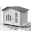 Claw Villa All Seasons Super Large Outdoor Indoor Outdoor Rainproof Dog House Dog House Pet House Dog Shed Kennel
