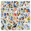 Cute Stickers Pack Kawaii Birds Aesthetic Stationery Supplies Lot Office School Teacher Scrapbooking Supplies Korean Paper Txt