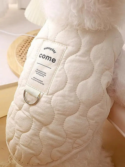 Small Dog Winter Jacket Winter Warm Dog Coat Jacket Warm and thickened pet clothes Small Dog Vest Pet Supplies for Small Dog Cat