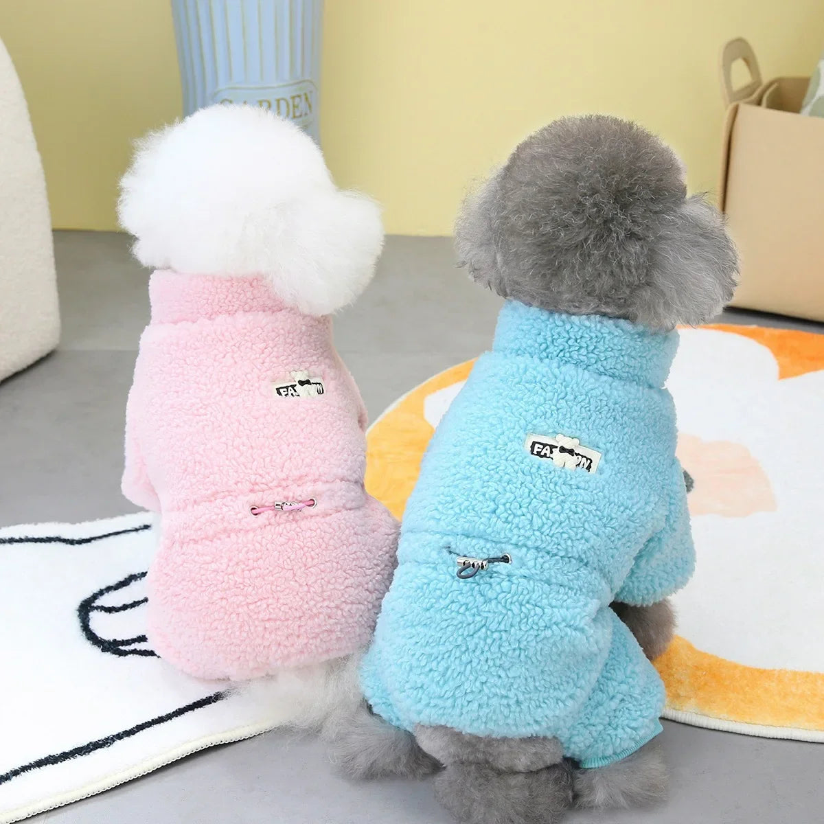 Warm Small Dog Clothes Soft Fleece Cat Dogs Clothing Pet Puppy Winter Vest Costume For Small Medium Dog Cats Chihuahua Yorkie