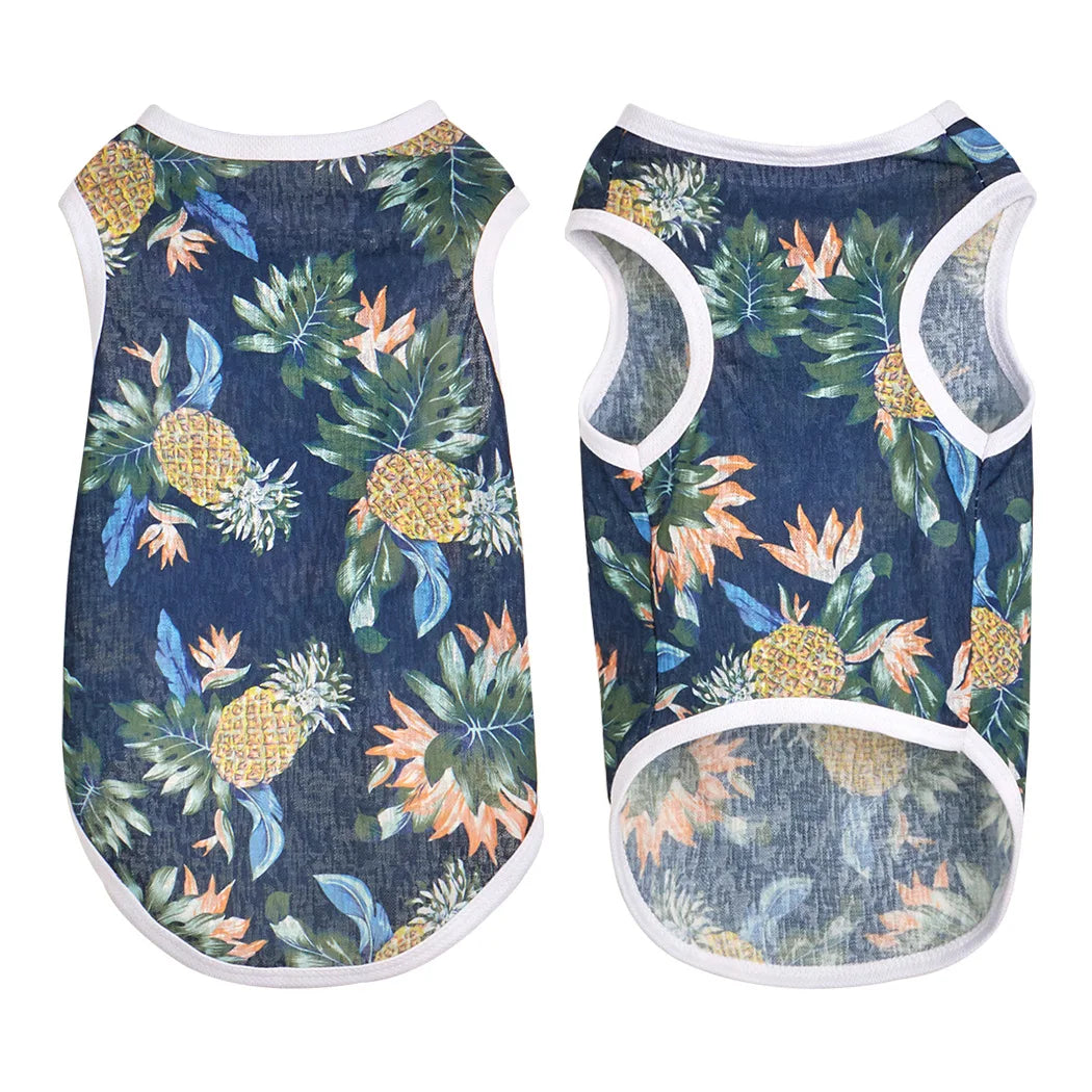 Pet Dog Clothes Clothing for Cats Summer Sphynx Cat Clothes Chihuahua Puppy Vest French Bulldog Apparel Simple Kitten Tshirt