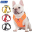 New breathable pet chest harness vest style reflective dog leash pet leash
