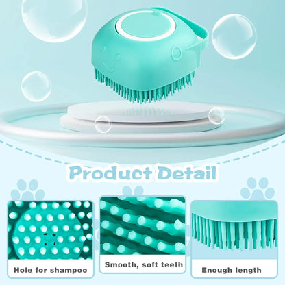 Pet cleaning supplies accessories cat and dog shower brushes pet nail clippers files cat and dog finger toothbrushes