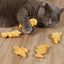 Cute Animal Shape Catnip Cats Toy Kitten Dinosaur Teeth Chewing Biting Plush Toys Cat Plush For Pet Cat Accessories