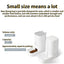 Cat Feeder Automatic Gravity Feeding System Large Mouth Design Pet Feeder Safe Using Dog Automatic Feeders Cat Water Dispenser