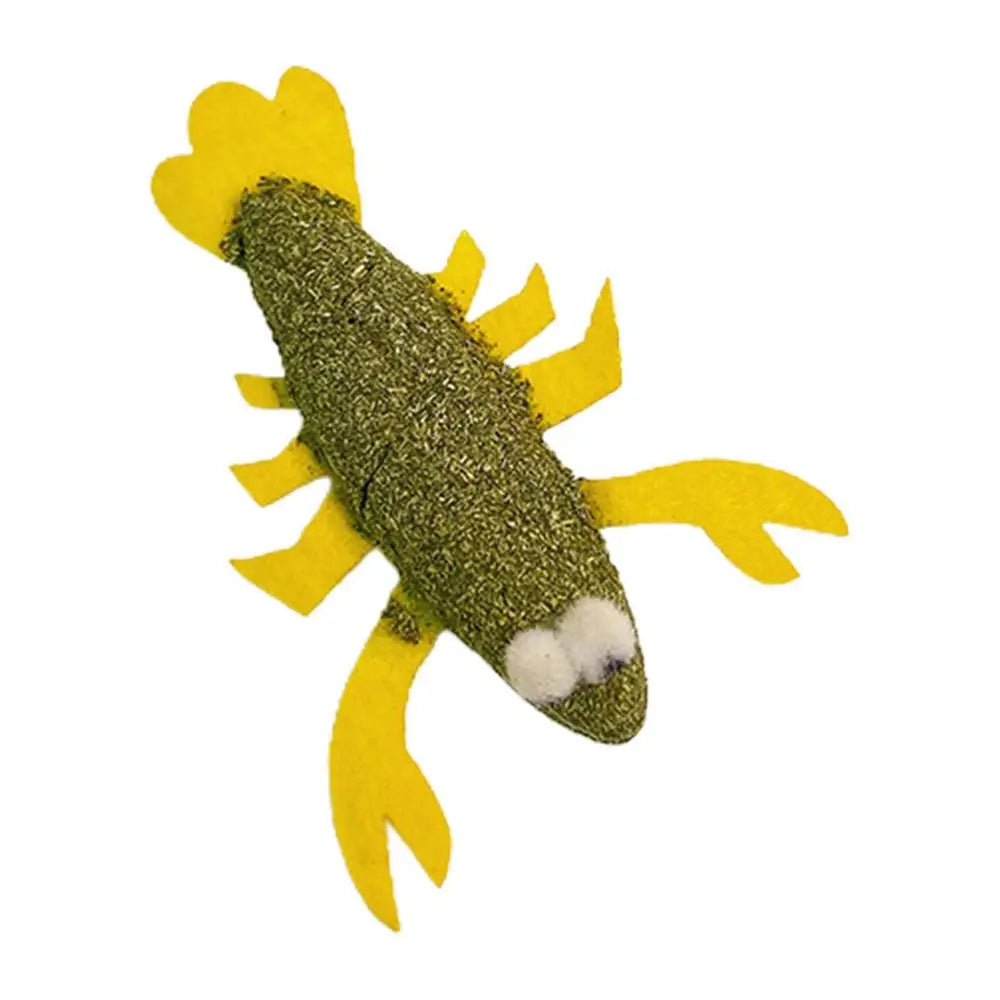 Catnip For Cat Toys Catnip Filled Cartoon Cat Teething Chew Toy Natural Catnip And Silvervine Cat Feather Kicker Toys For Indoor