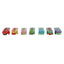 Mini Electric Bug Pet Dog Cat Toy Interactive Cute Ladybird Beetle Animal Shape Cat Toys Walking Insect Cat Playing Supplies