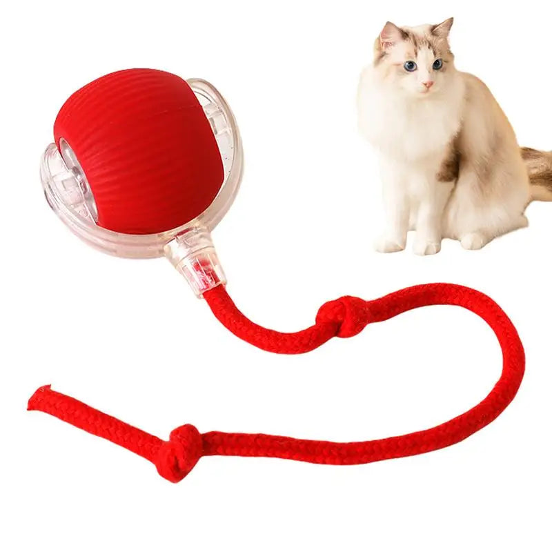 Automatic Interactive Cat Toy Electric Cat Toy Ball Cat Puzzle Toy Cat Balls For Interaction Small Big Cat Puzzle Toy