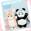 Genuine Mofusand Shark Cat Cute Panda Bunny Plush Toy Cartoon Pillow Hug Pillow Room Decoration Birthday Present Kawaii Gift
