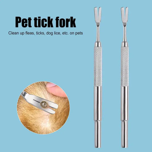 Tick Remover for Dogs Tick Removal Kit Stainless Steel Tweezers for Dogs and Cats Rustproof Tick Puller Tools Pets Suppliers