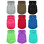 Autumn Fleece Pet Dog Clothes Solid Color Harness Outfits Walking Warm Vest for Small Medium Puppy Plaid Chihuahua Cat Jackets
