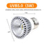 Reptile UVA UVB LED Light Turtle Sunbathe Heat Lamp Full Spectrum 5.0 10.0 Sun Lamp Sunbathe Heat Lamp for Lizard Reptiles